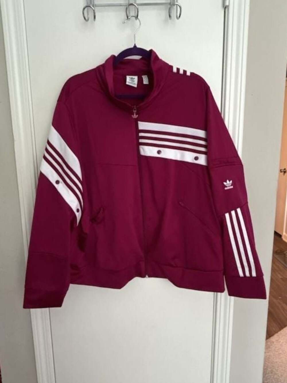 Adidas Originals x Daniëlle Cathari Track Jacket, Power Berry